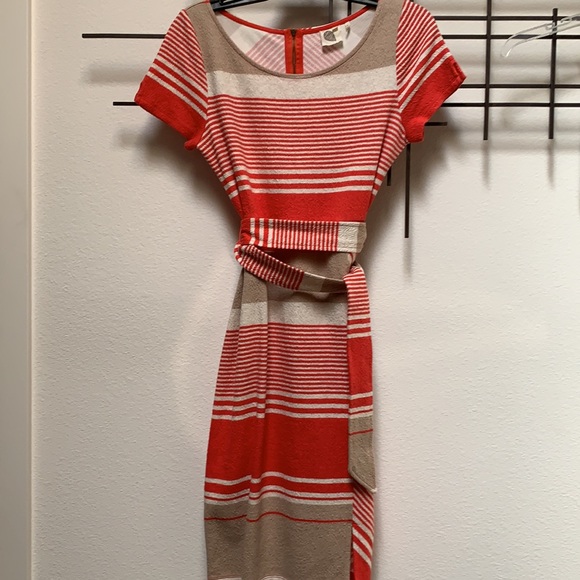 Anthropologie Lilka Sorella Mix Stripes Dress - Picture 6 of 7